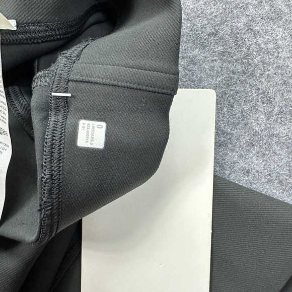 New Lululemon Leggings Size 0 Wunder Train HR Tight 25" Aerobic Twill GGRE Grey - Picture 8 of 9